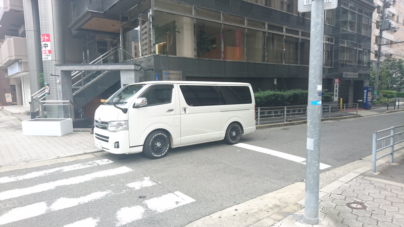 These vans were a dime a dozen in Japan, but this one looked particularly cool with those wheels.